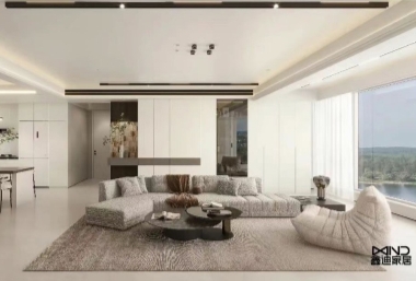 XIND丨110㎡現(xiàn)代輕奢風(fēng)，素雅精致的藝術(shù)內(nèi)核!